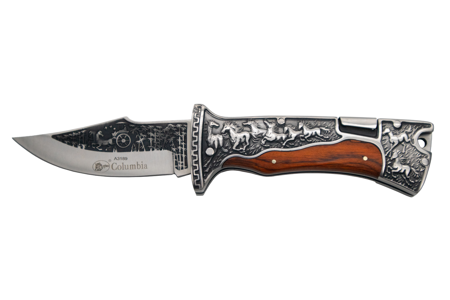 COLUMBIA A3189 FOLDING KNIFE