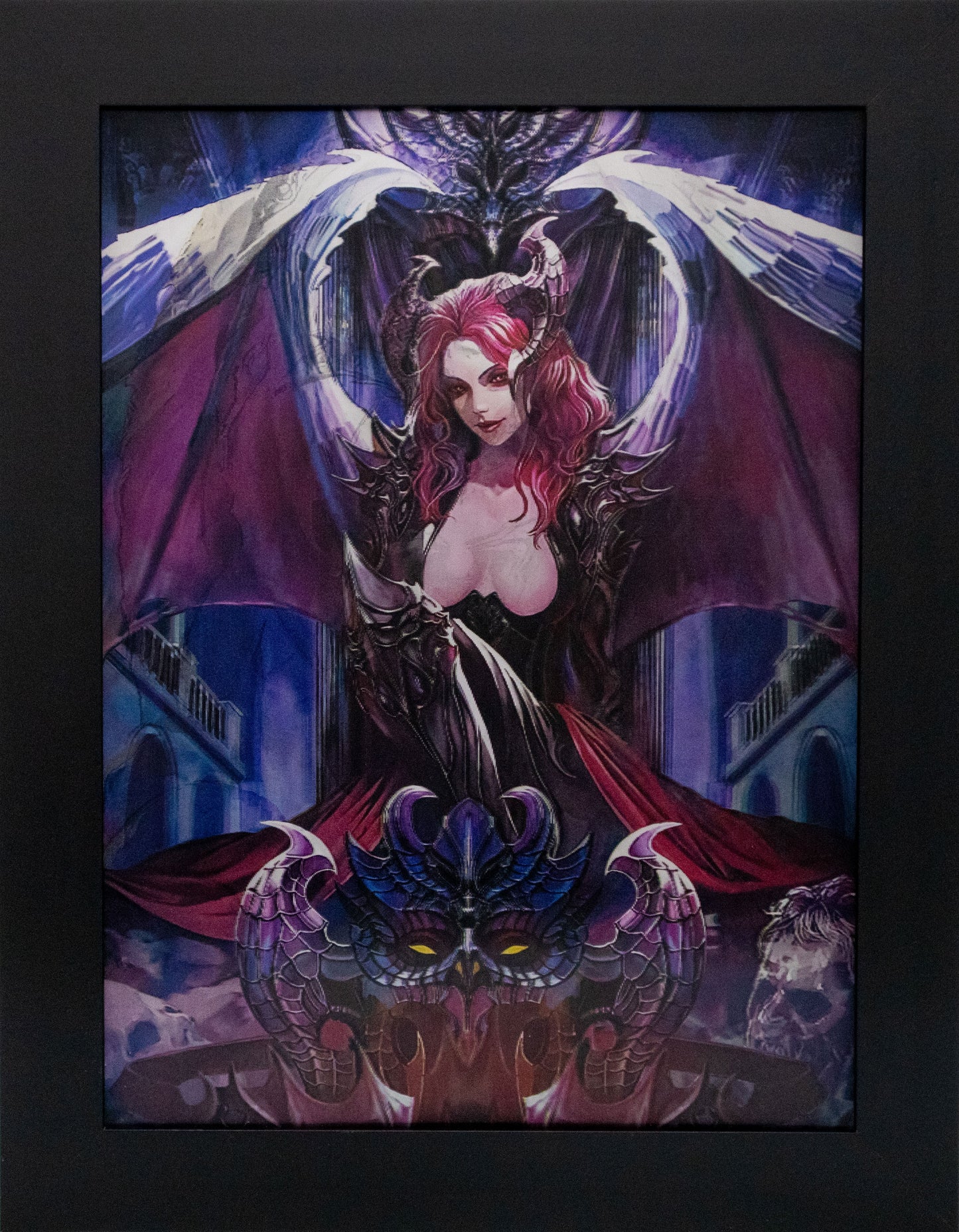 DEMON QUEEN LENTICULAR 3D PRINT