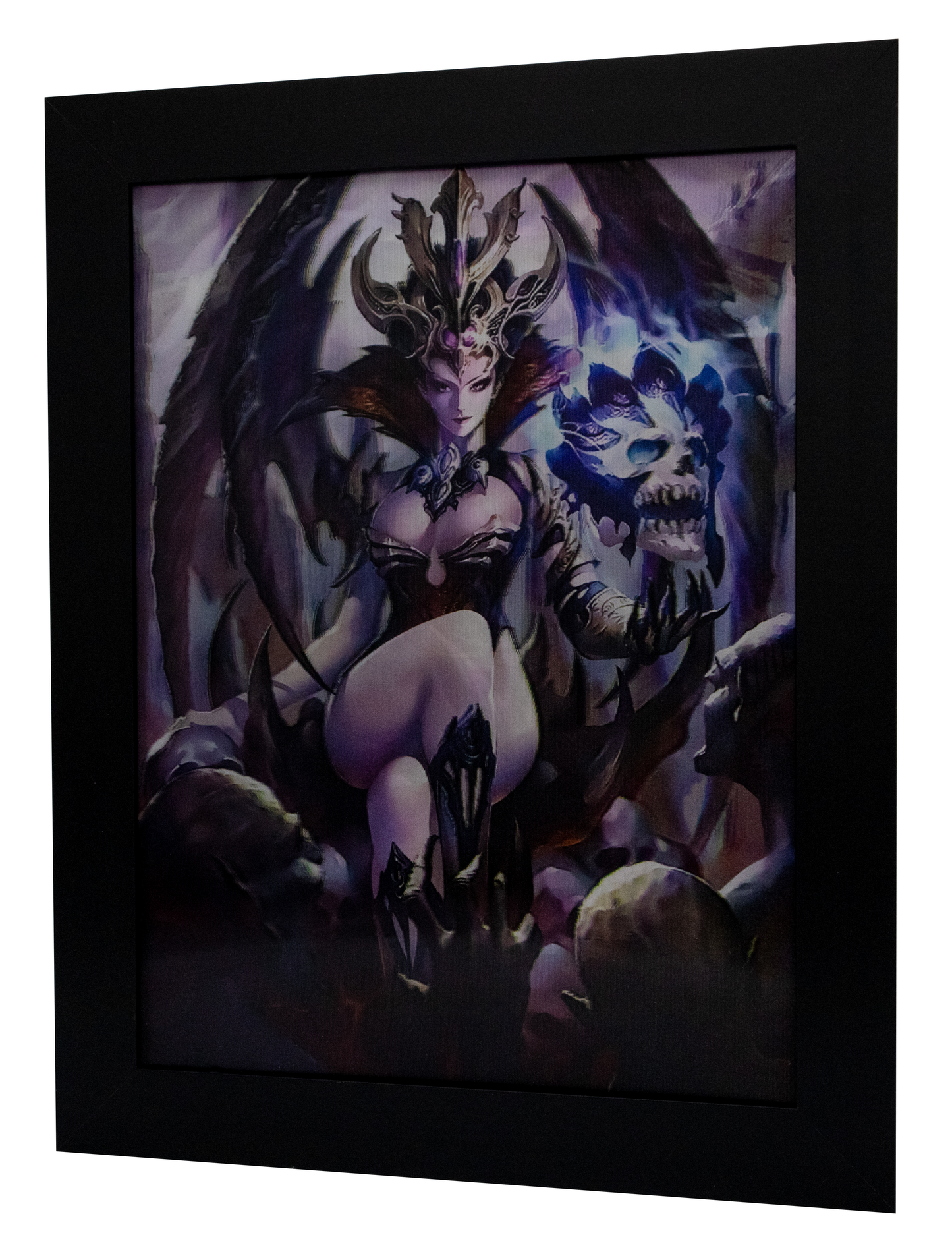 DEMON QUEEN LENTICULAR 3D PRINT