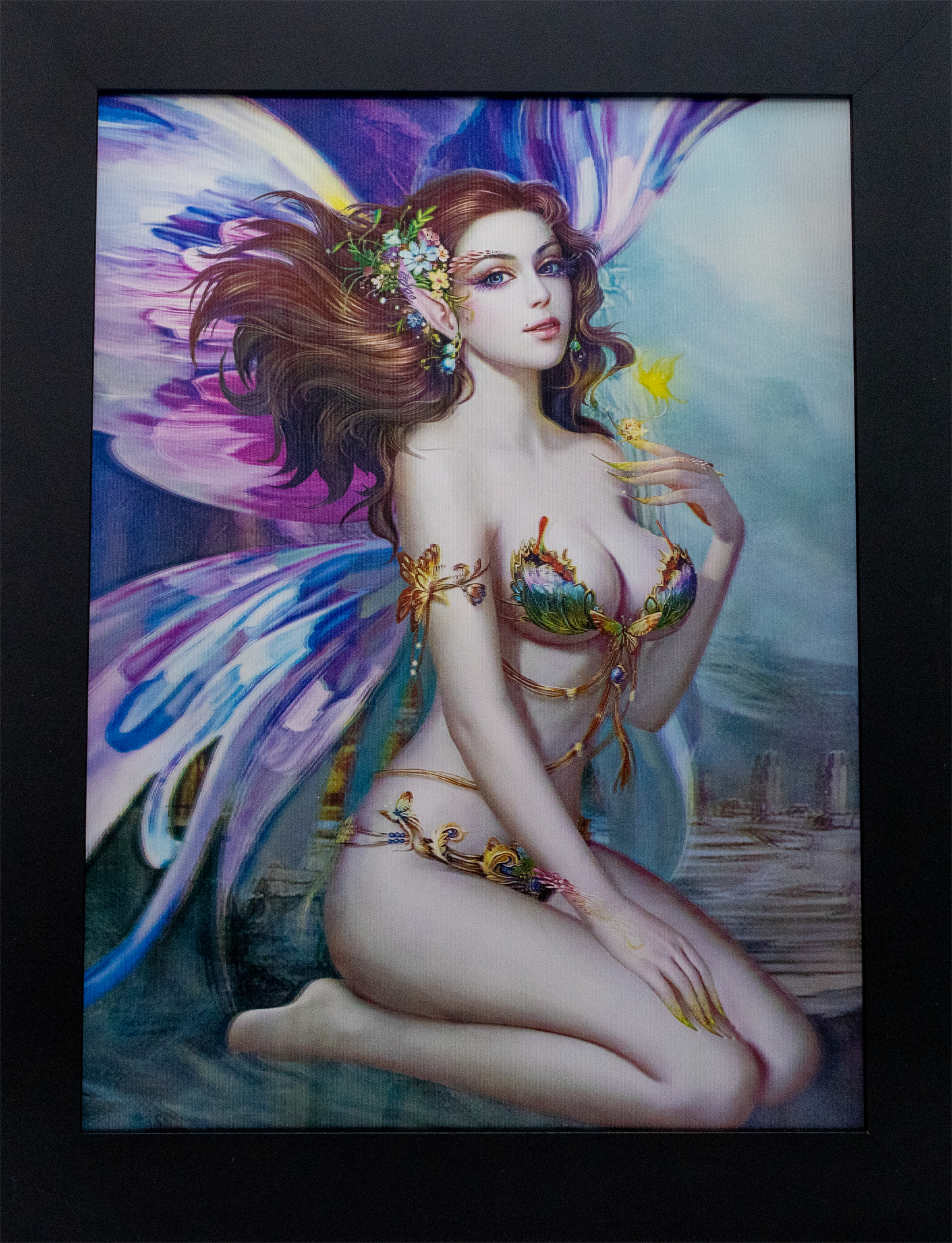 FANTASY ANGEL LENTICULAR 3D PRINT