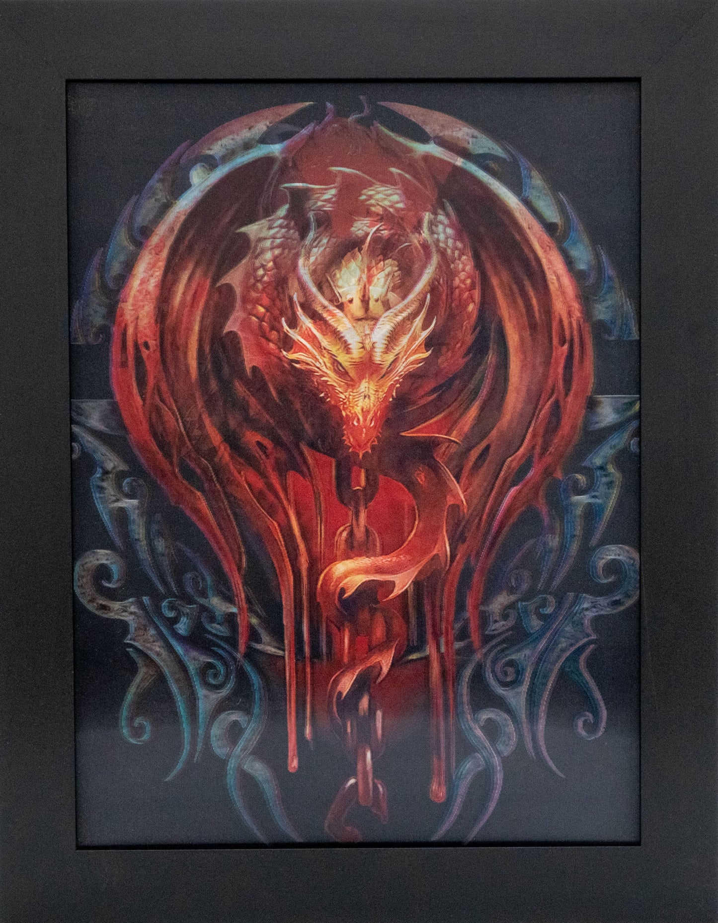 FANTASY DRAGON LENTICULAR 3D PRINT