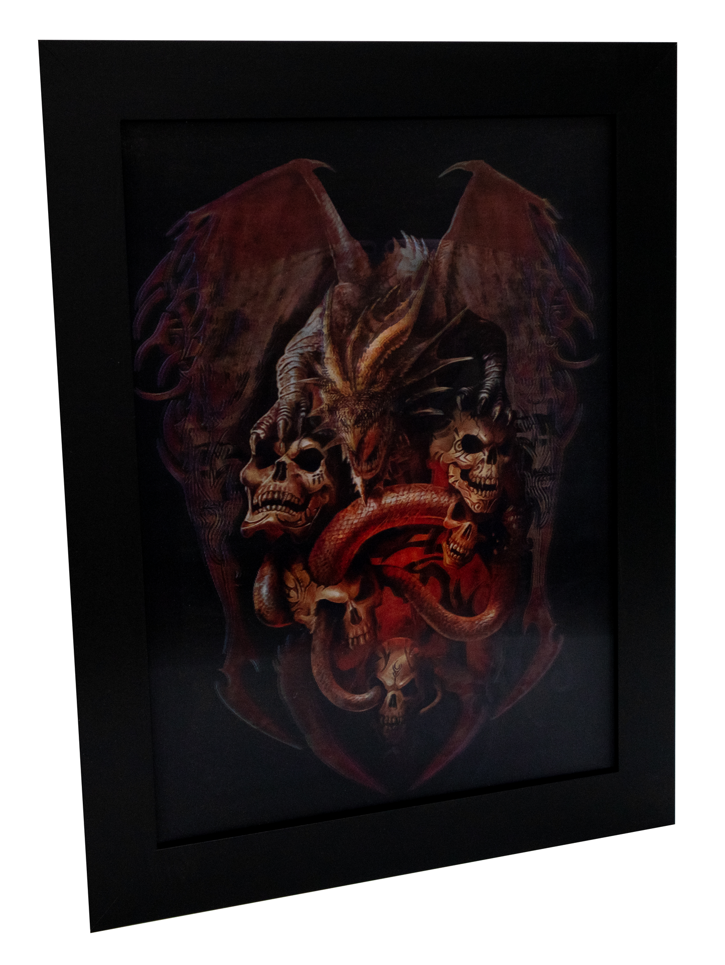 FANTASY DRAGON LENTICULAR 3D PRINT