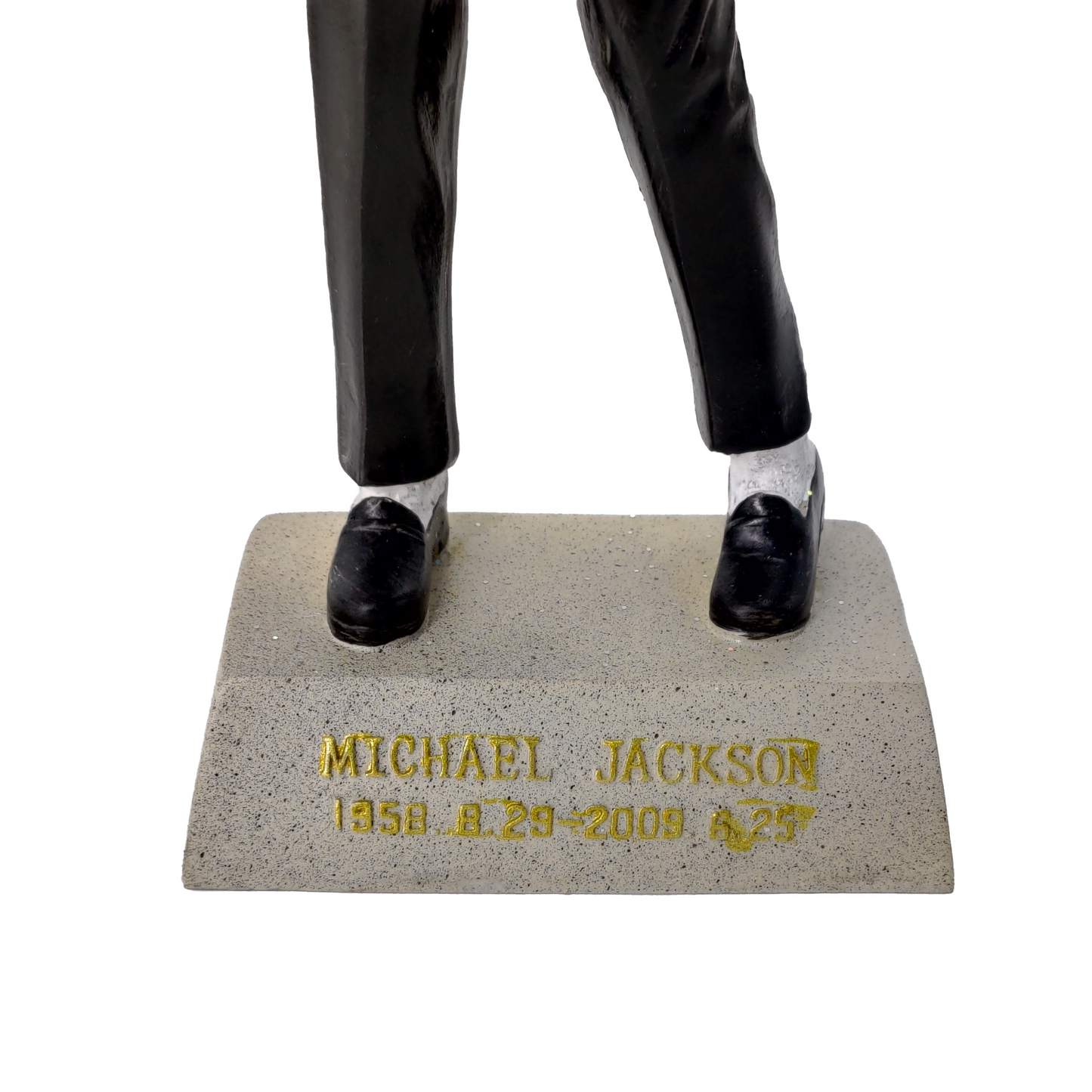 MICHAEL JACKSON OPEN SILVER JACKET MEMORIAL FIGURINE