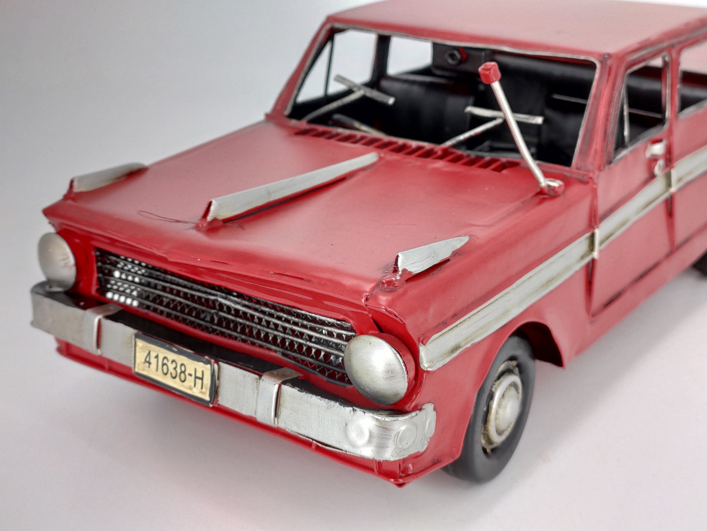 1964 EH HOLDEN RED VINTAGE CAR DIECAST MODEL