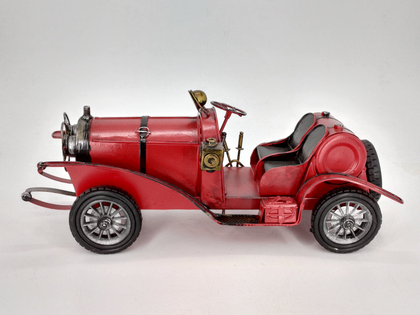 CARRO ANTIGUO VERMELHO RED VINTAGE CAR DIECAST MODEL