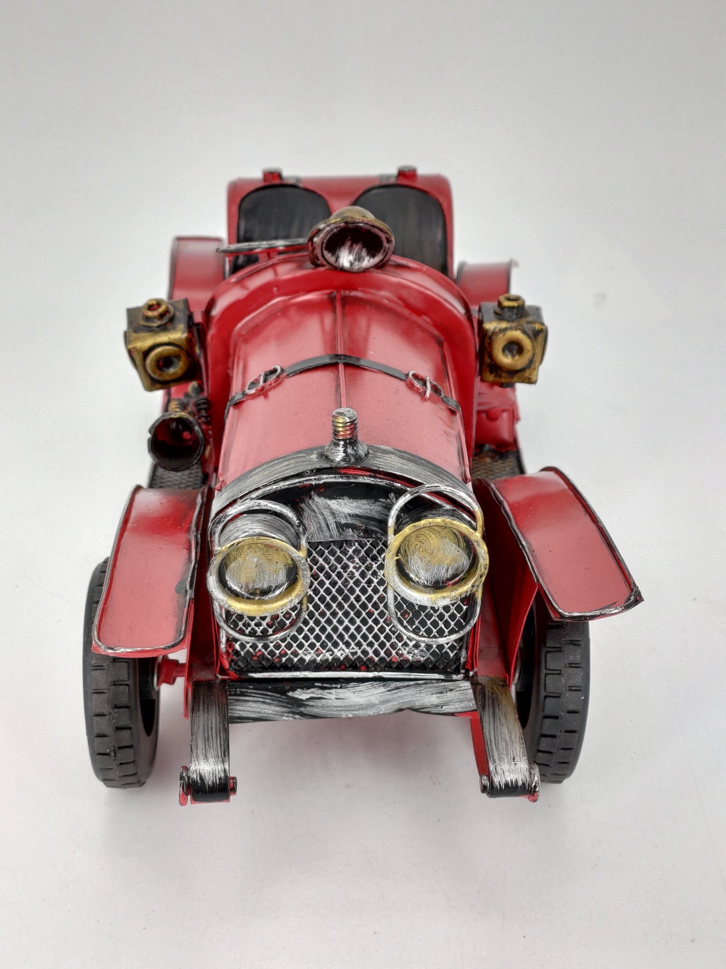CARRO ANTIGUO VERMELHO RED VINTAGE CAR DIECAST MODEL