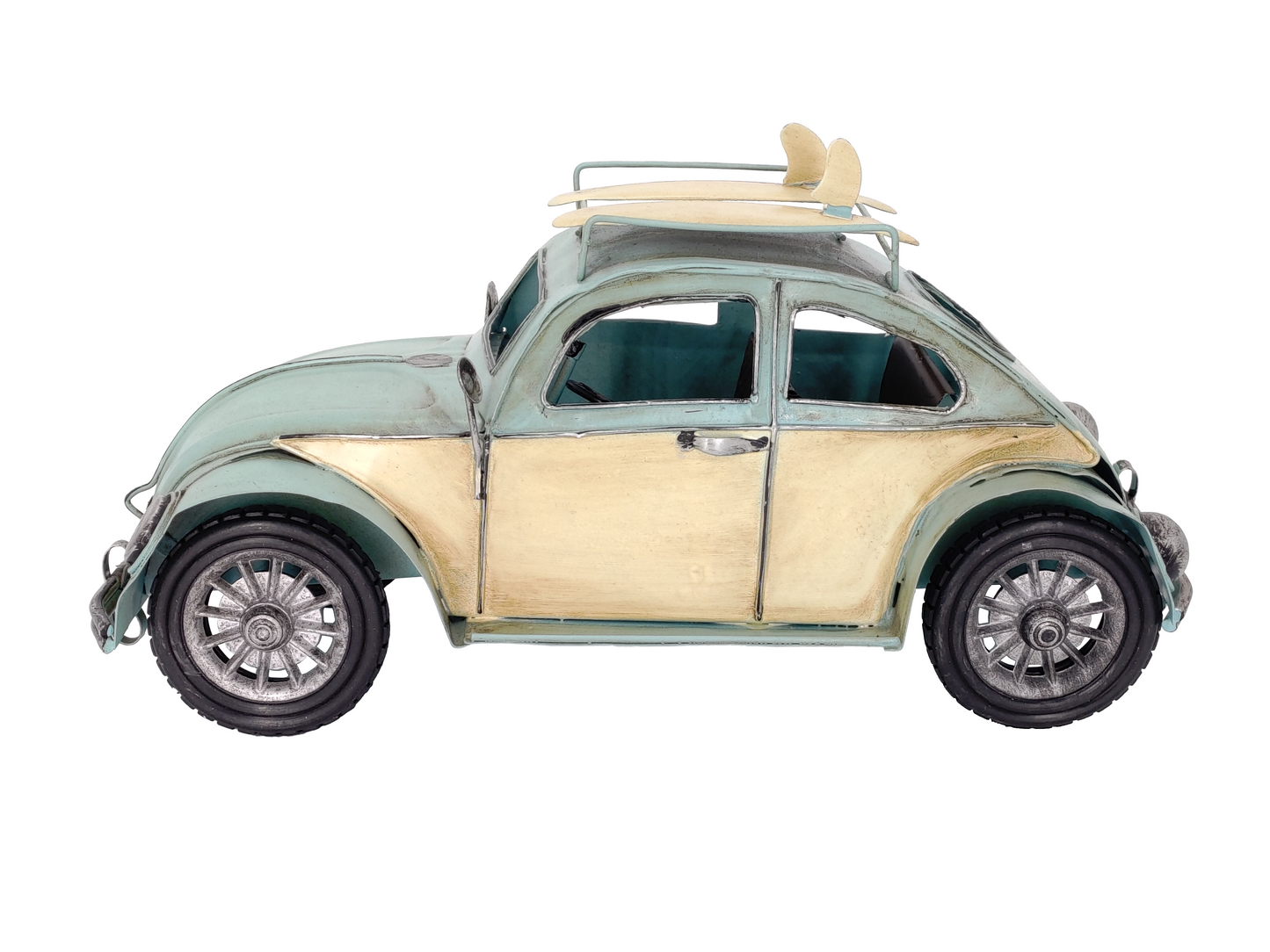 1934 BLUE BEETLE VINTAGE CLASSIC CAR DIECAST MODEL