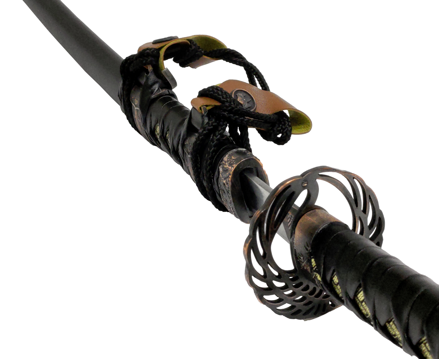 ANGEL OF DEATH JAPANESE SAMURAI TRIPLE SWORD SET