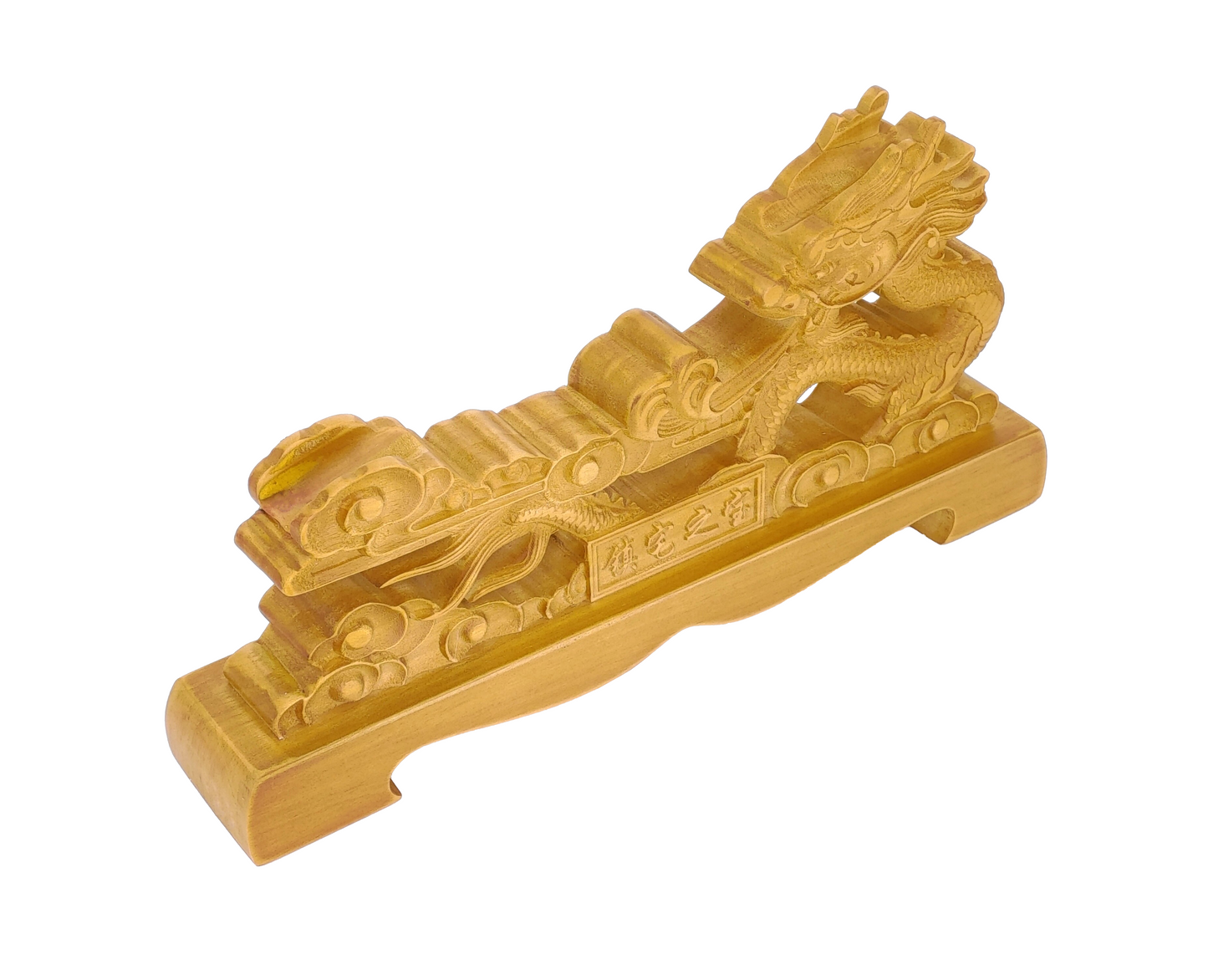 GOLDEN TREASURED DRAGON PREMIUM SINGLE SWORD DISPLAY STAND FOR SAMURAI & KATANA SWORDS