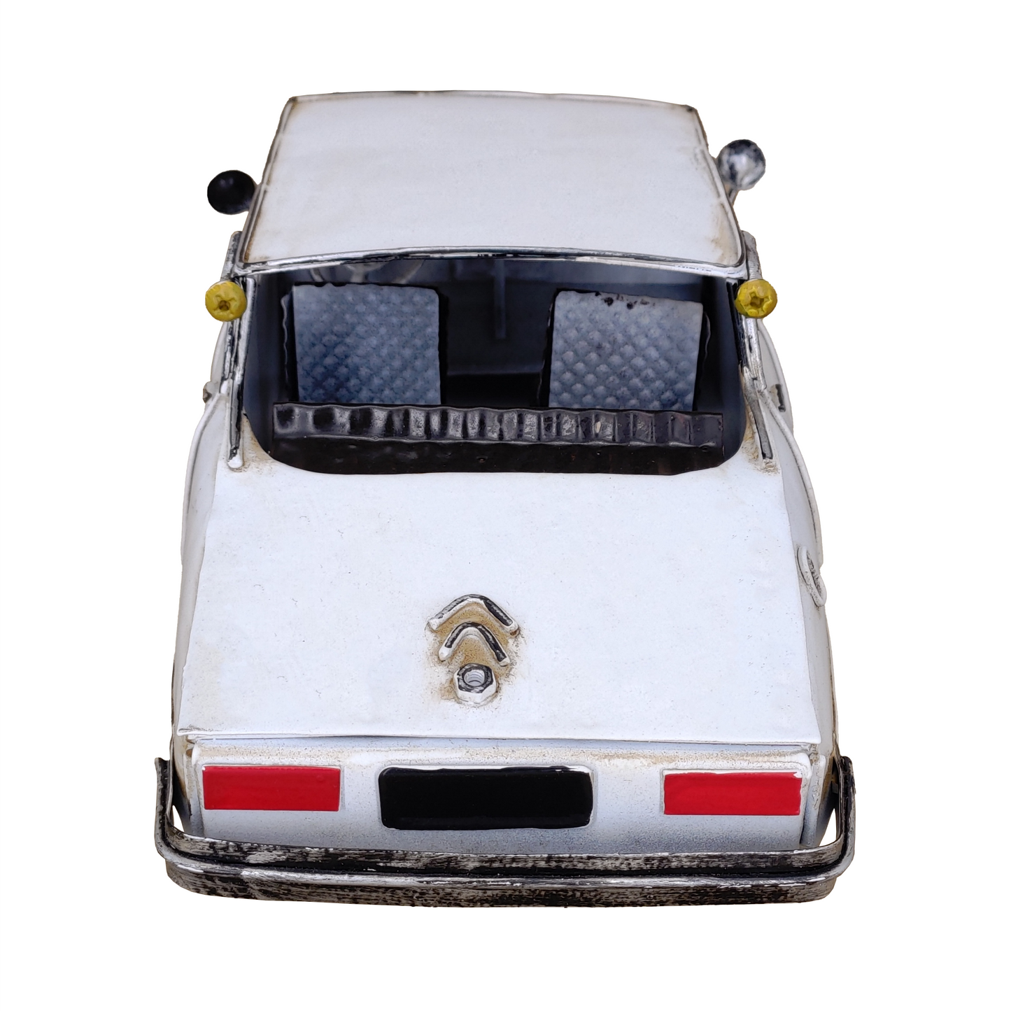 WHITE CITROËN DS VINTAGE CAR DIECAST MODEL