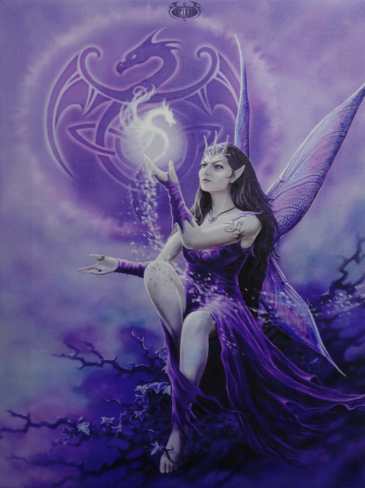 ANNE STOKES DRAGON FAIRY CANVAS PRINT