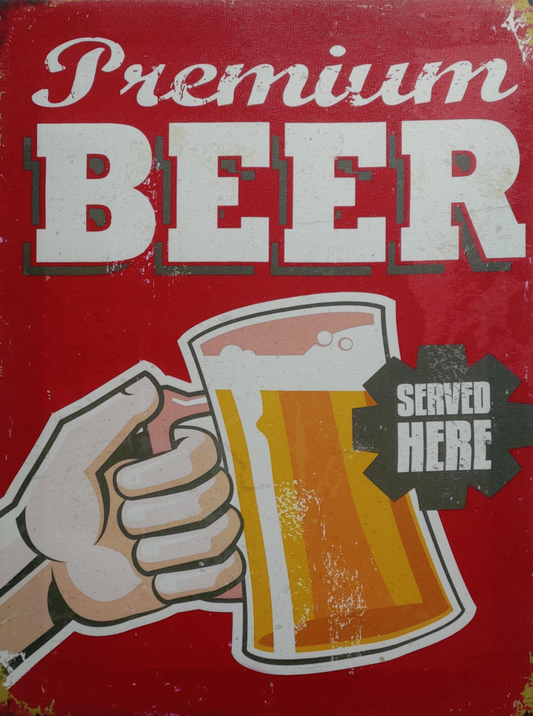 PREMIUM BEER CANVAS PRINT