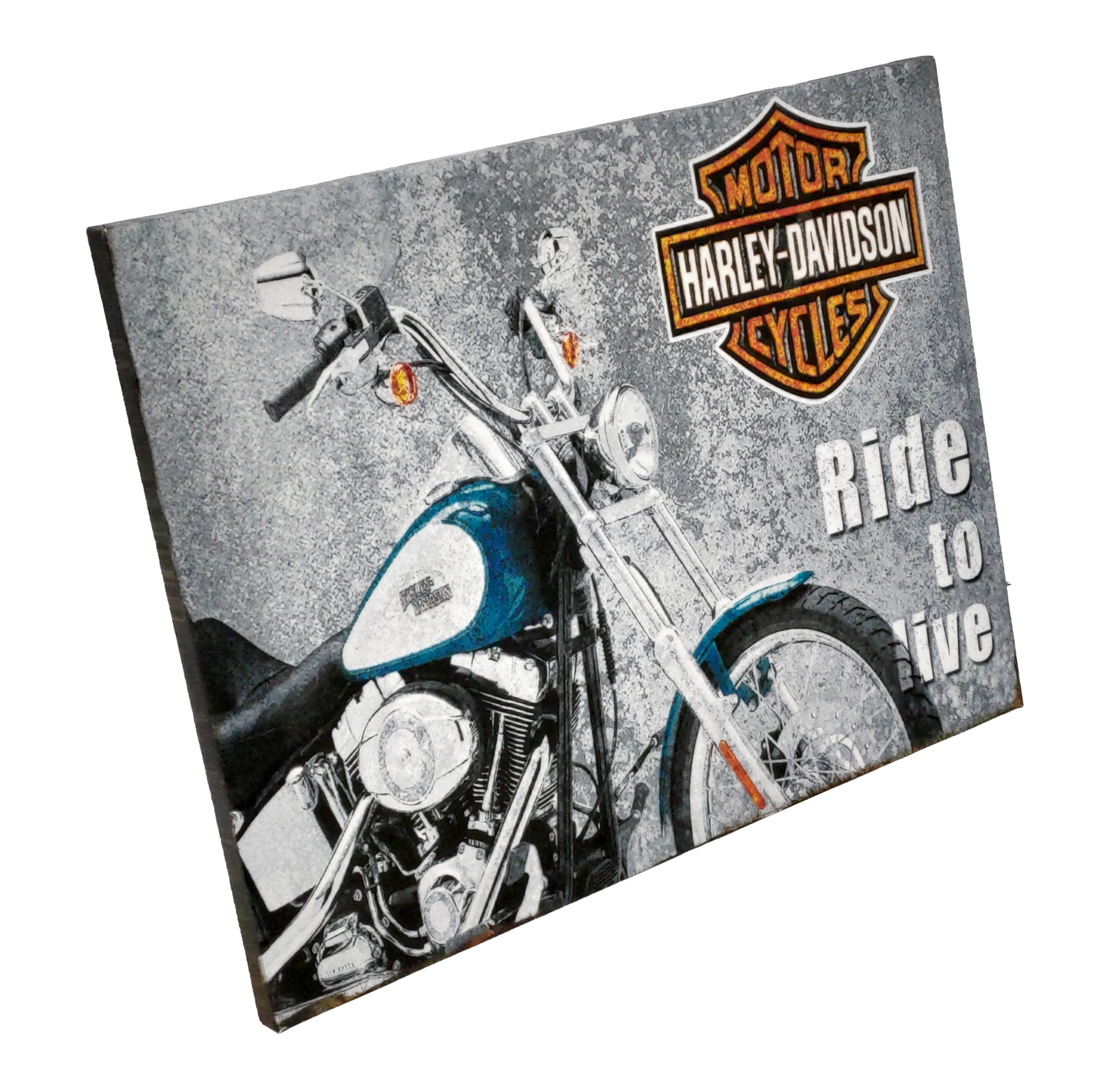 HARLEY-DAVIDSON RIDE TO LIVE CANVAS PRINT