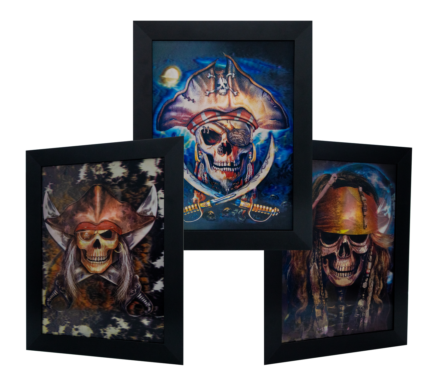 UNDEAD PIRATE LENTICULAR 3D PRINT