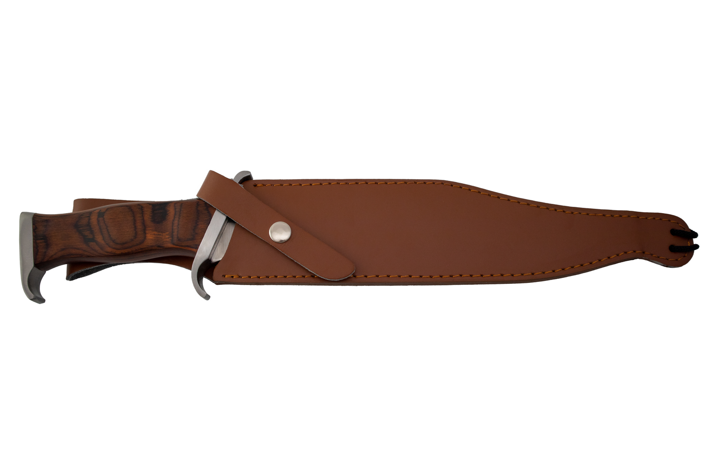 RAMBO FIRST BLOOD PART 3 SURVIVAL HUNTING KNIFE WITH LEATHER SHEATH