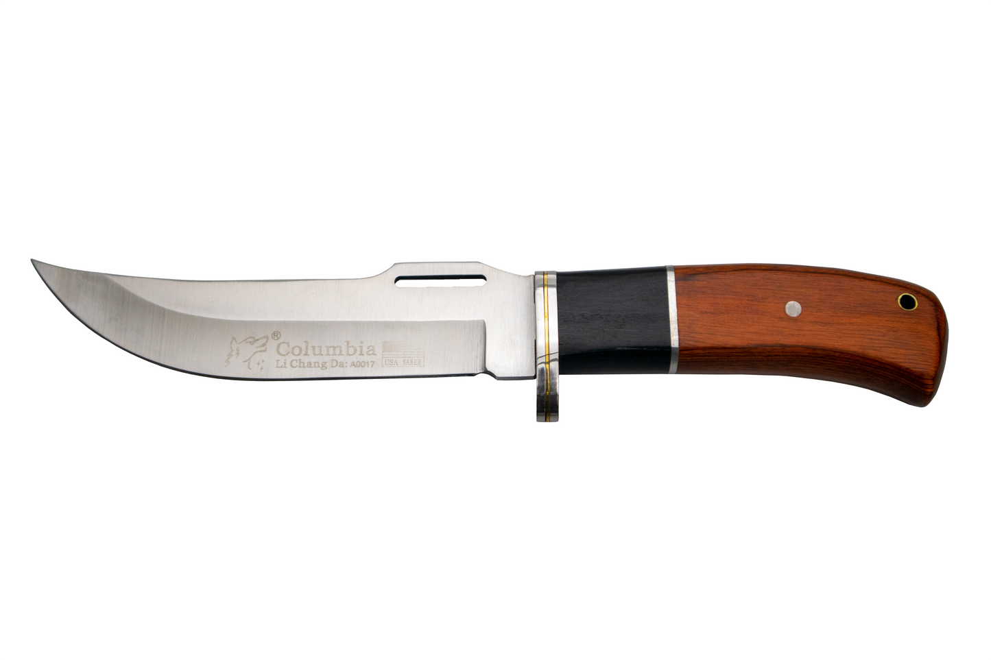 COLUMBIA A0017 FIXED BLADE HUNTING KNIFE