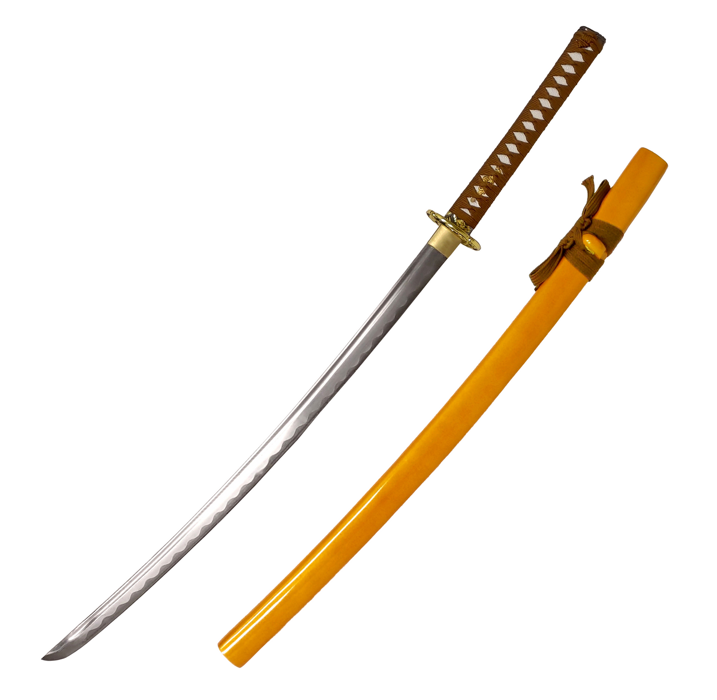 GOLD DRAGON KATANA FULL TANG JAPANESE CARBON STEEL SAMURAI SWORD