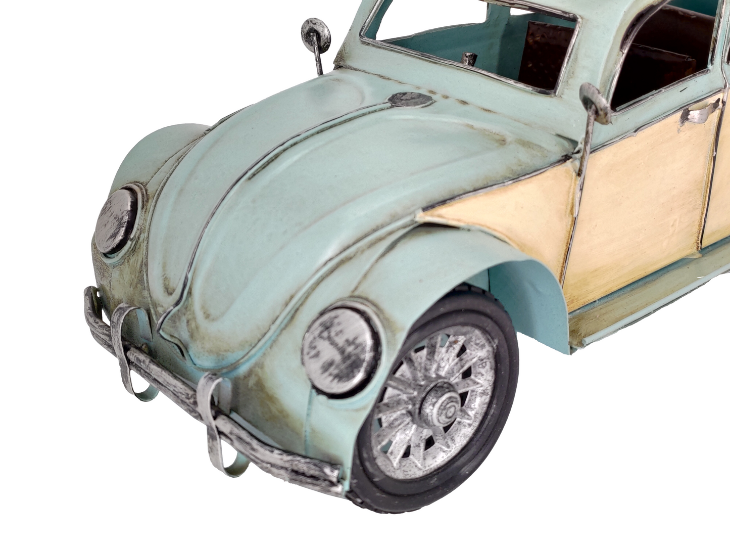 1934 BLUE BEETLE VINTAGE CLASSIC CAR DIECAST MODEL