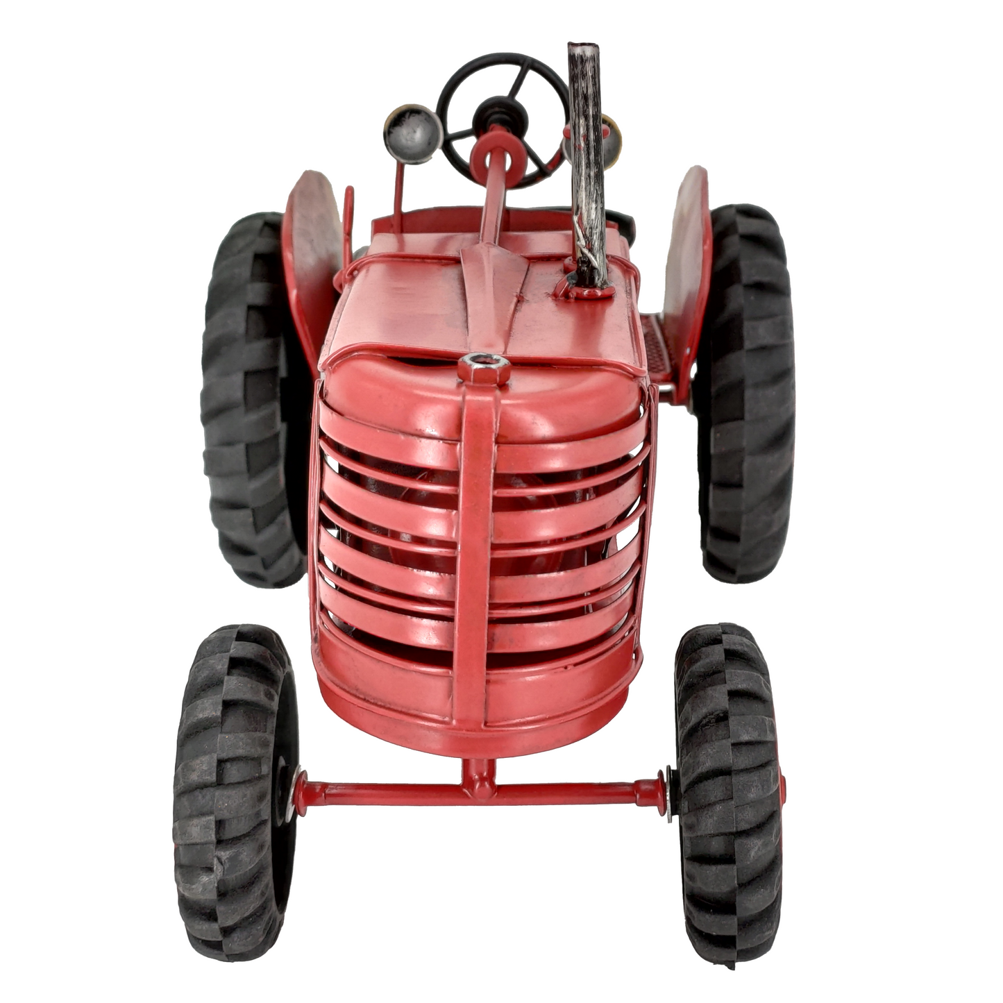 VINTAGE RED TRACTOR DIECAST MODEL