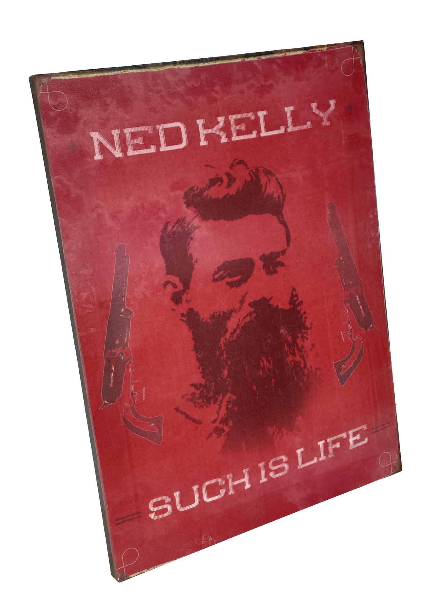 NED KELLY SUCH IS LIFE CANVAS PRINT