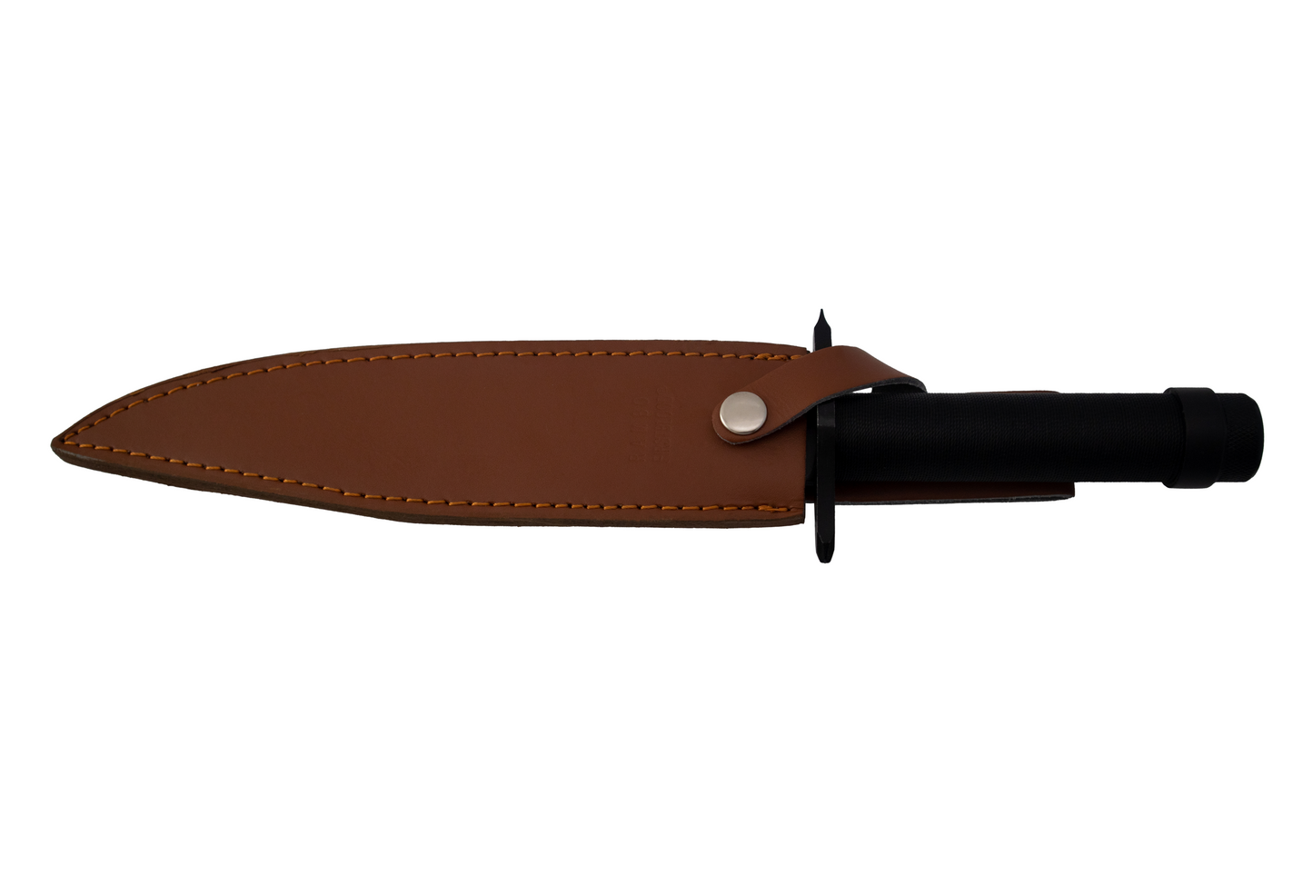 RAMBO FIRST BLOOD PART 1 SURVIVAL HUNTING KNIFE WITH LEATHER SHEATH